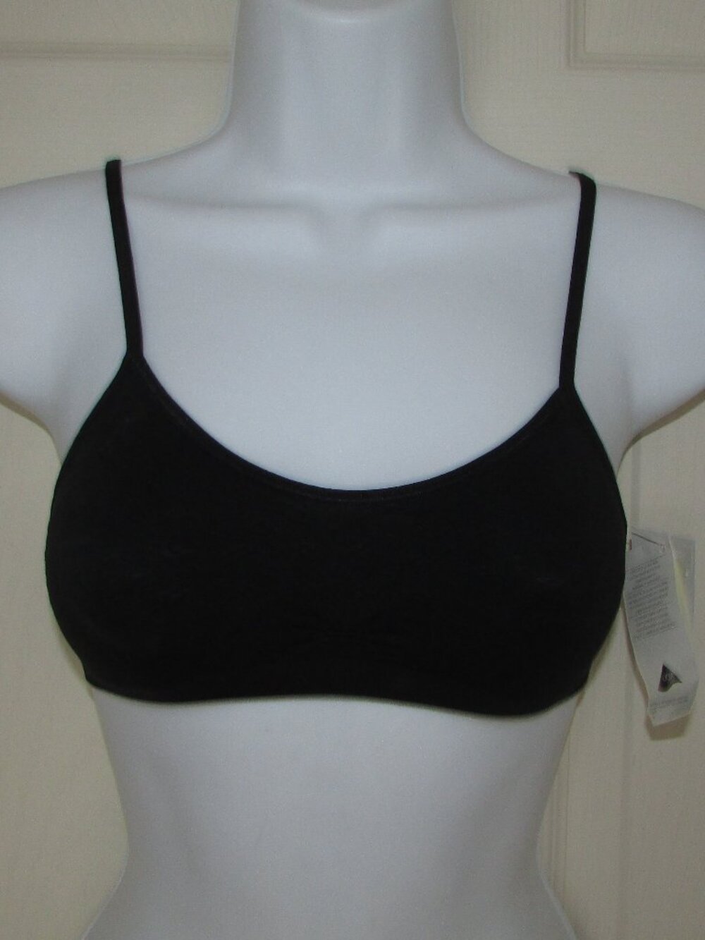 JESSICA INTIMATES Black Sports Bra Top - XS/S - NEW